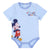 Body Mickey Mouse Azul / Blanco (2 uds)