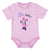 Body Minnie Mouse Gris Rosa (2 uds)