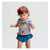 Camiseta de Manga Corta Infantil Minnie Mouse Gris