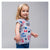 Camiseta de Manga Corta Infantil Minnie Mouse Gris