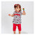 Conjunto de Ropa Minnie Mouse Rojo