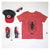 Camiseta de Manga Corta Infantil Spiderman Rojo