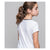 Camiseta de Manga Corta Infantil Minnie Mouse Blanco