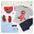 Conjunto de Ropa Spiderman Gris