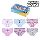 Pack de Braguitas para Niña Minnie Mouse Multicolor (5 uds)