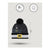 Gorro y Guantes Batman Negro