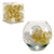 Bola Decorativa Oro Plata Alambre (9,5 x 9,5 x 9,5 cm)