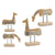 Figura Decorativa Caballo (2 pcs)