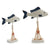 Figura Decorativa Gift Decor Madera (6,5 x 29 x 23 cm)