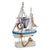 Barco Gift Decor Madera Madera (6 x 32 x 19,5 cm) Luces LED