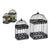 Jaula Gift Decor Negro Metal (23 x 40 x 23 cm)