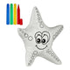 Juego de Manualidades Estrella Blanco Negro (11 x 26 x 21 cm)