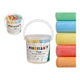 Tizas Cubo Multicolor (16 uds)