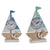 Reloj de Mesa Gift Decor Madera (8 x 32 x 22 cm)
