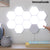 Set de Paneles LED Modulares Magnéticos y Táctiles Tilight InnovaGoods (Pack de 3)