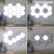 Set de Paneles LED Modulares Magnéticos y Táctiles Tilight InnovaGoods (Pack de 3)