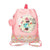Mochila Saco Infantil Minnie Florals (27 x 34 cm)