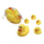 Set de Juguetes para el Baño Patos Amarillo (5 pcs)