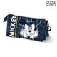 Portatodo Karactermania Mickey Mouse Azul Triple (11 x 23 x 14 cm)