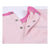 Pelele de Manga Larga para Bebé DC Super Hero Girls Rosa