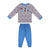 Pijama Infantil Mickey Mouse Gris