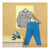 Pijama Infantil Mickey Mouse Gris