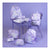Estuche Frozen Lila (8 x 8 x 23 cm)