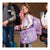 Cartera Escolar Frozen Lila (29 x 6 x 38 cm)