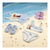 Zuecos de Playa Frozen Azul