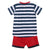 Conjunto de Ropa Minnie Mouse Rojo Azul marino
