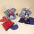 Conjunto de Ropa Minnie Mouse Rojo Azul marino