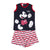 Pijama Infantil Mickey Mouse Bebé Rojo