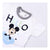 Conjunto de Ropa Mickey Mouse Blanco