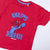 Conjunto de Ropa Spiderman Rojo Azul