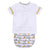 Conjunto de Ropa Looney Tunes Gris Blanco Bebé