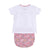 Conjunto de Ropa Looney Tunes Rosa Blanco Bebé