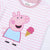 Camiseta de Manga Corta Infantil Peppa Pig Rosa