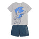 Pijama Infantil Sonic Gris