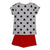 Pijama de Verano Lady Bug Rojo Gris