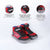 Botas Casual Infantiles Spiderman Rojo