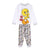 Pijama Infantil Looney Tunes Gris