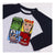 Pijama Infantil Marvel Gris