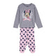Pijama Infantil Minnie Mouse Gris