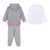 Chándal Infantil Minnie Mouse 3 Piezas Gris